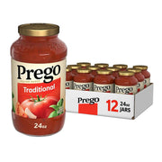 Prego Pasta Sauce, Italian Tomato Sauce with Roasted Garlic & Herbs, 24 Ounce Jar
