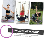 Weighted Arm Hoop Workout Arm Workout Equipment Improve Posture Fitness Supplies