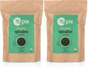 Yupik Organic Spirulina Powder 8.8 oz, USDA Certified, Non-GMO, Kosher, Gluten-Free, Vegan, High in Protein, Iron & Antioxidants, Superfood for Smoothies, Shakes & Baking