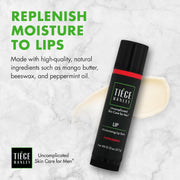 Tiege Hanley Hydrating Lip Balm, Peppermint - Moisturizing Lip Care Treatment Products for Dry & Cracked Lips - Hidratante de Labios