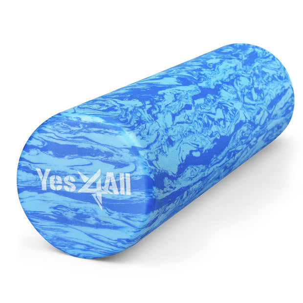Yes4All EVA Firm Foam Roller for Back - Round Back Roller for Exercise, Yoga & Pilates 12/18/24/36 inch