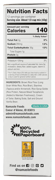 Namaste Foods Gluten Free Waffle & Pancake Mix, 21 oz (Pack of 6)