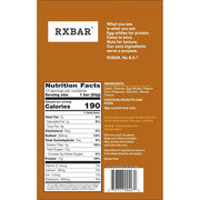 RXBAR Protein Bars, 12g Protein, Gluten Free Snacks, Snack Bars, Peanut Butter, 22oz Box (12 Count)