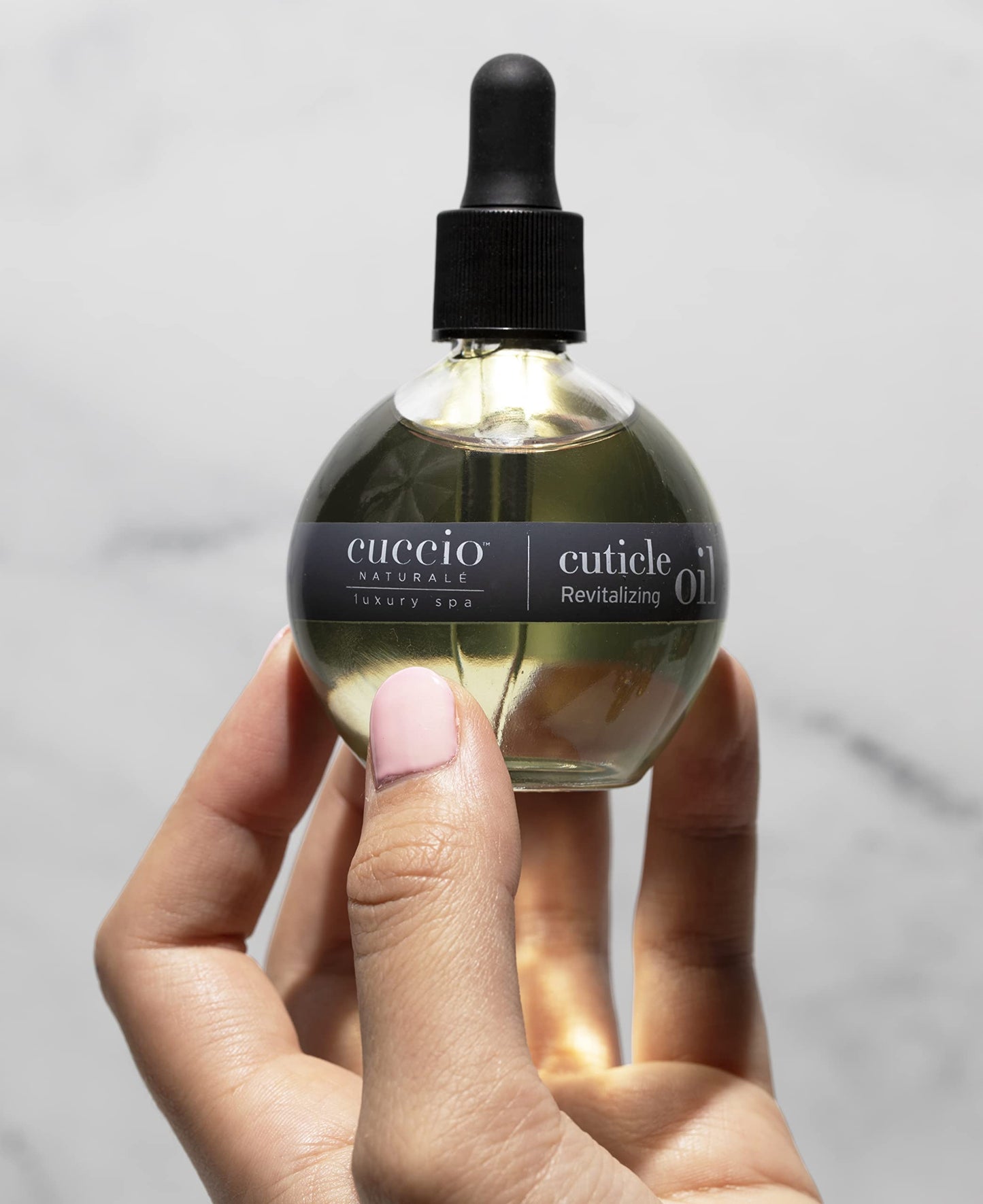 Cuccio Naturale Revitalizing- Hydrating Oil For Repaired Cuticles Overnight - Remedy For Damaged Skin And Thin Nails - Paraben /Cruelty-Free Formula - Milk And Honey - 2.5 Oz
