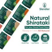Natural Shirataki Fettuccine Style 6 Packs
