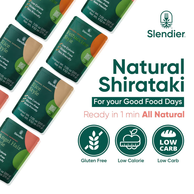 Natural Shirataki Fettuccine Style 6 Packs