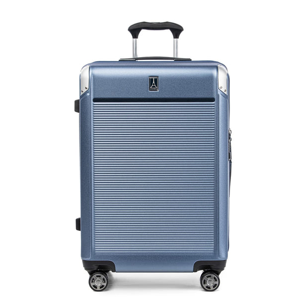 Travelpro Platinum Elite Hardside Expandable Checked Luggage, 8 Wheel Spinner, TSA Lock, Hard Shell Polycarbonate Suitcase, True Navy Blue, Checked Large 28-Inch