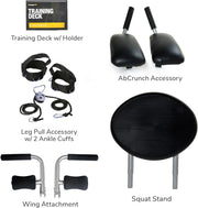 Total Gym Workout Machine, Home Gym Fitness, Full Body Strength Training Equipment