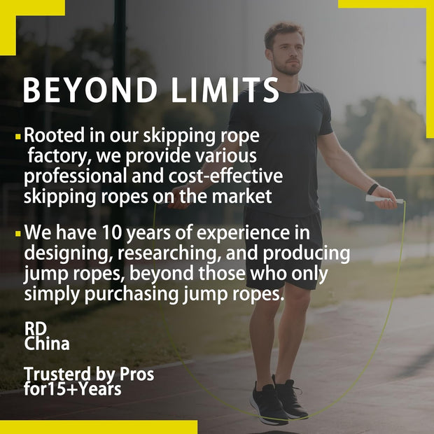 Workout Jump Rope,5mm PVC Jump Rope,Adjustable Length with Shatterproof Handles, Ideal for Beginners & Advanced Athletes, Fitness, Cardio & Boxing