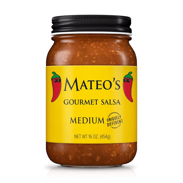 Mateo's Gourmet Salsa Medium, 16 oz