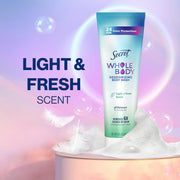 Secret Feminine Wash, 24 HR Deodorizing Feminine Body Wash for Women, Removes 6x Causes of Odor, PH Balanced, Safe to Use Everywhere, Light & Fresh, 8.0 oz