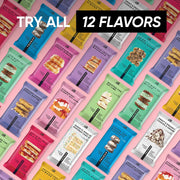 TRUBAR Vegan Protein Bar, Shake it Bake it Birthday Cake it, Gluten Free, Plant Based Protein, Dairy Free, Non GMO, Soy Free, No Sugar Alcohols, 12G Protein, 12G Fiber, 23G Carb, On the Go Snack Bars, 12 ct