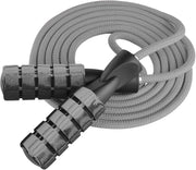 Jump Rope for Women & Men Adjustable Length Cotton Skipping Rope for Adults & Kids Workout Equipment for Weight Loss, Cardio, Boxing & Fitness Suitable for Home, Gym & School Use