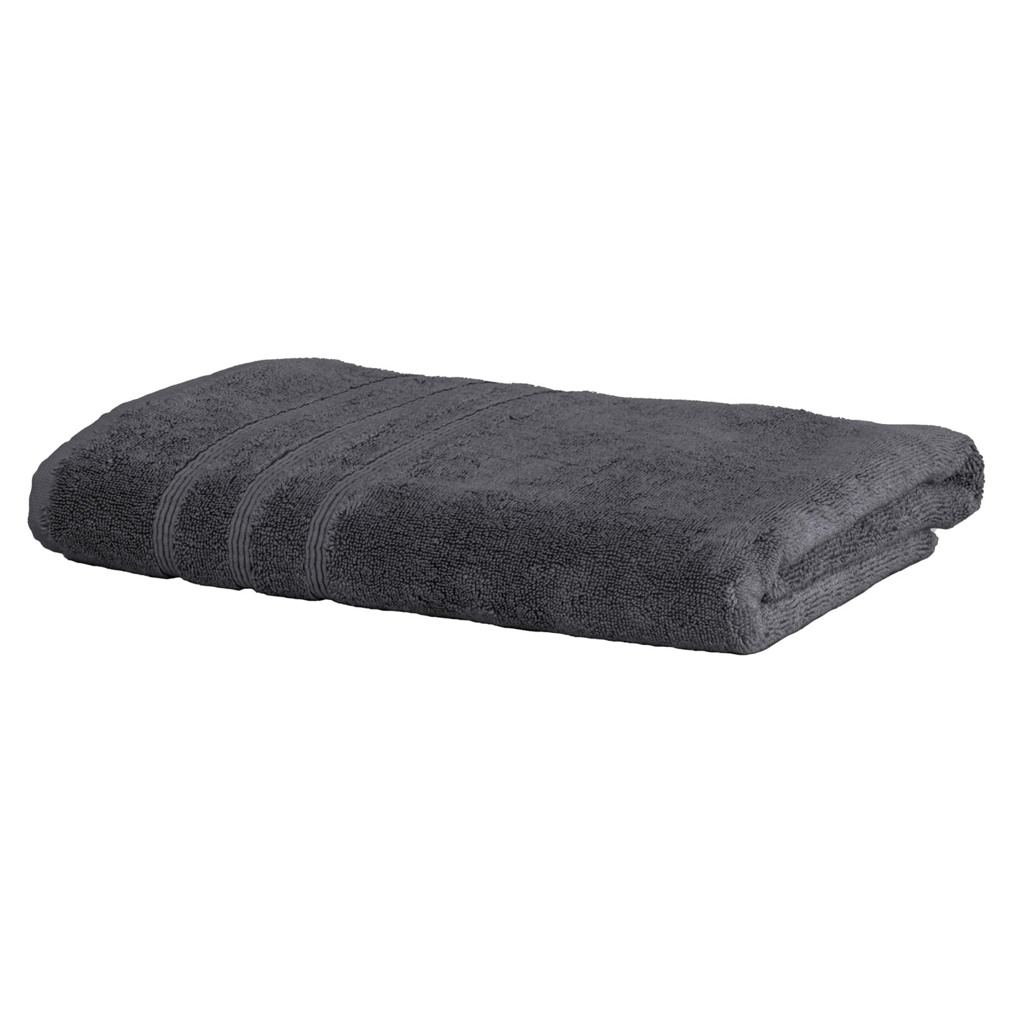 Mosobam Luxury Turkish Set of 2 Bath Towels 30X58 Light Taupe Oversize 700 GSM Bamboo Viscose & Aegean Turkish Combed Cotton