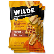 WILDE Buffalo Protein Chips, Thin and Crispy, High Protein, Keto Friendly, Made with Real Ingredients, 2.25oz Bags (Pack of 8)…
