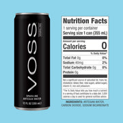 VOSS Artesian Sparkling Water Cans - 3 Pack of 8 – 24 Slim Cans - Pure Carbonated Water Refreshment - Perfect for Celebrations, Home, Office, On-the-Go Hydration