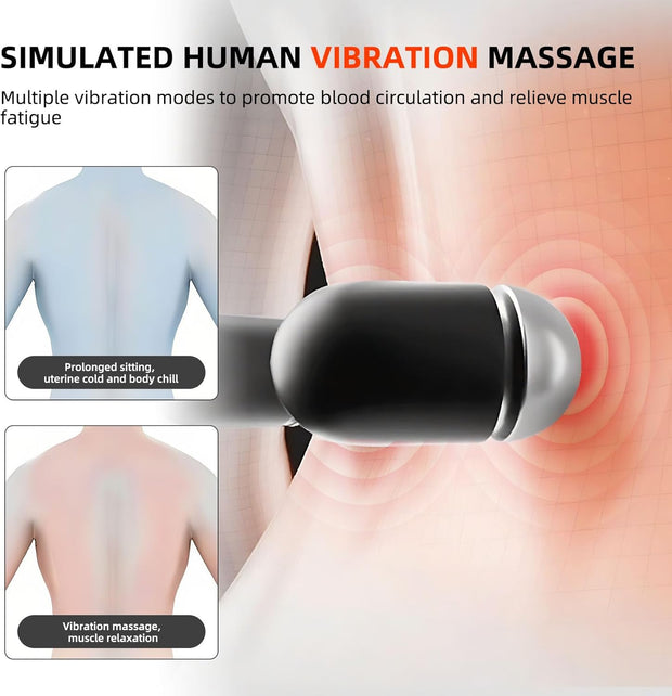 Pillow Traction Massager 2025 New for Neck Hump - 3-in-1 Cervical Neck Pillow with Heat Therapy, Memory Foam for Neck Pain Relief, Ergonomic Massager for Shoulder Back (Gray)