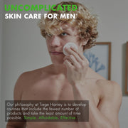 Tiege Hanley Mens Acne Serum for Face - Lightweight Facial Acne Serum with Salicylic Acid, Granactive Complex & Tea Tree Oil for Blackheads, Open Pores & Redness - Moisturizer for Oily Skin