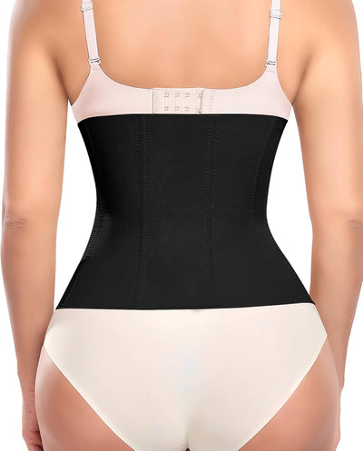 Werena Waist Trainer for Women Corset Shapewear Tummy Control Slimming Body Shaper Girdle Waist Cincher Postpartum Belly Band