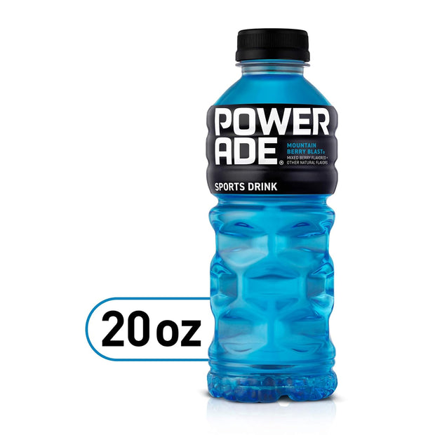 POWERADE Mountain Berry Blast Sports Drink, 20 Fl Oz