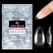 UNA GELLA Solid Nail Glue Gel Soft Gel Nail Tips Glue 15ml Lamp Curing Needed Solid Soak Off Glue Super Strong Nail Glue For Fake Acrylic Nails Extension Press On Nails