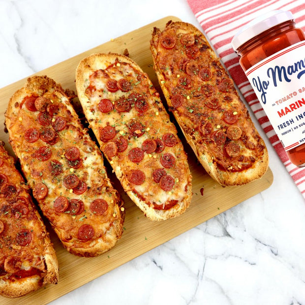 Yo Mama's Foods Keto Marinara Pasta Sauce - (3) 12.5 Ounce Jars - No Sugar Added, Low Carb, Low Sodium, Gluten Free, Paleo Friendly, and Made with Fresh, Non-GMO Tomatoes