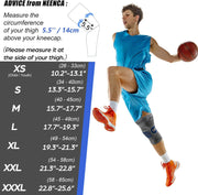 NEENCA Professional Knee Brace for Pain Relief, Medical Knee Support with Patella Pad & Side Stabilizers, Compression Knee Sleeve for Meniscus Tear, ACL, Joint Pain, Runner, Workout - FSA/HSA Eligible