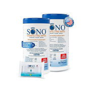 SONO Disinfecting Wipes - Alcohol-Free, No Bleach, Medical-Grade I Multi-Surface Cleaning for Home, School, Office, Hospital, Gym I Gentle on Electronic Devices I Everyday Use I 80 CT