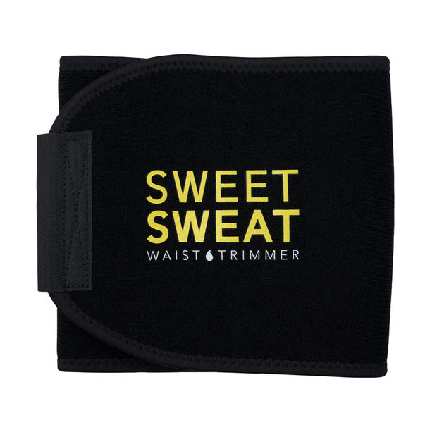 Sports Research® Sweet Sweat Waist Trimmer - Premium Sweat Enhancing Fitness Belt for Women & Men - 5 Adjustable Sizes
