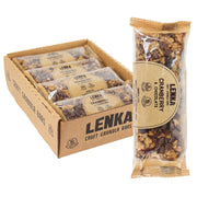Lenka Bars - Peanut Butter & Chocolate Snack Bars, Gluten Free, High Fiber, Kosher, Wholesome, No Artificial Flavors, Individually Wrapped - 12 Pack
