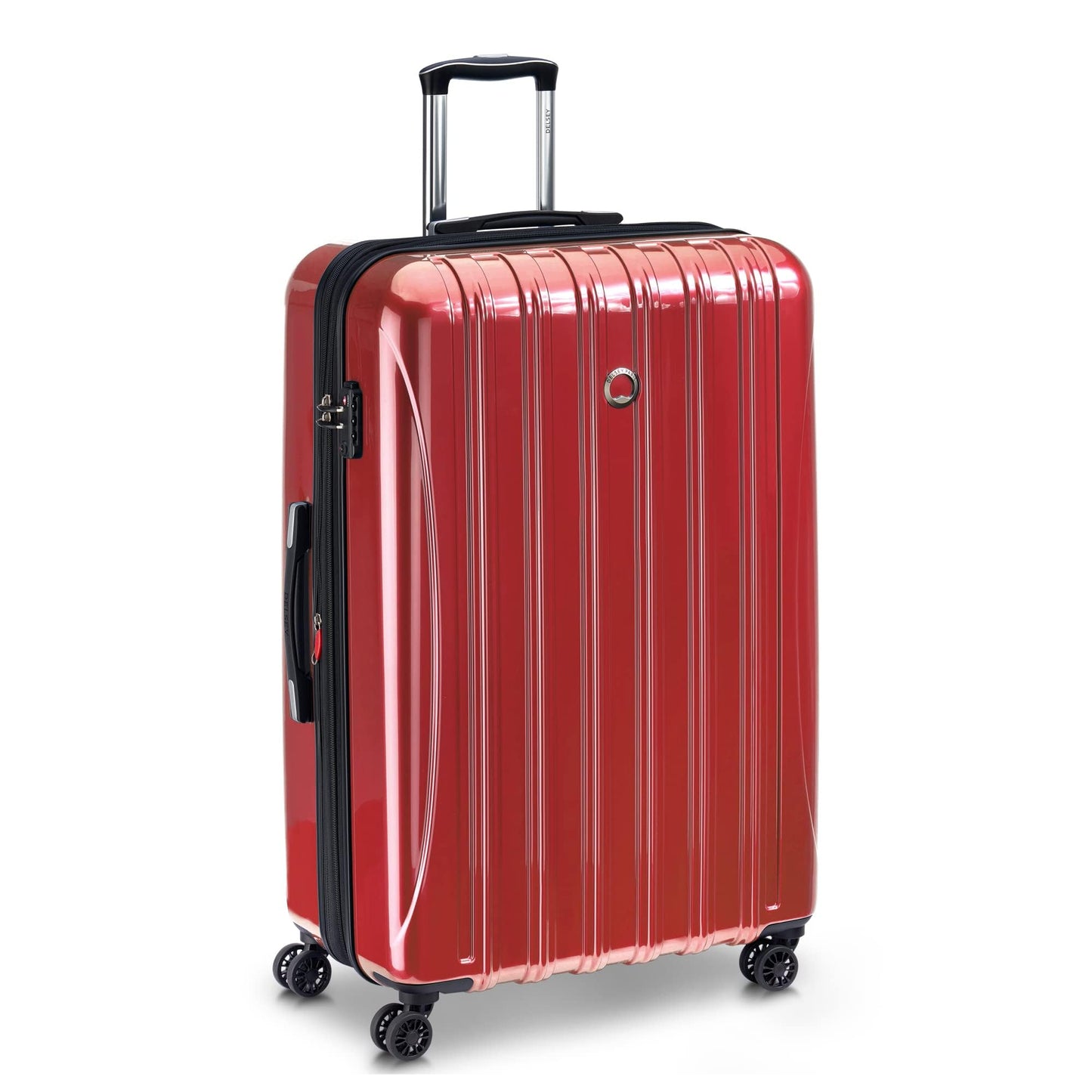 DELSEY PARIS Helium Aero Hardside Expandable Luggage with Spinner Wheels, Blue Cobalt, 3-Piece Set (21/24/28)