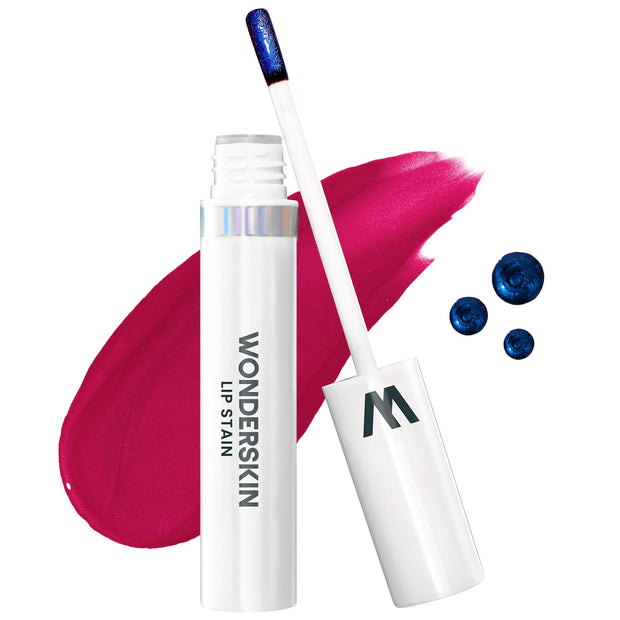 Wonderskin Wonder Blading Lip Stain Peel Off Masque - Long Lasting, Waterproof and Transfer Proof Nude Lip Tint, Matte Finish Peel Off Lip Stain (Whimsical Masque)