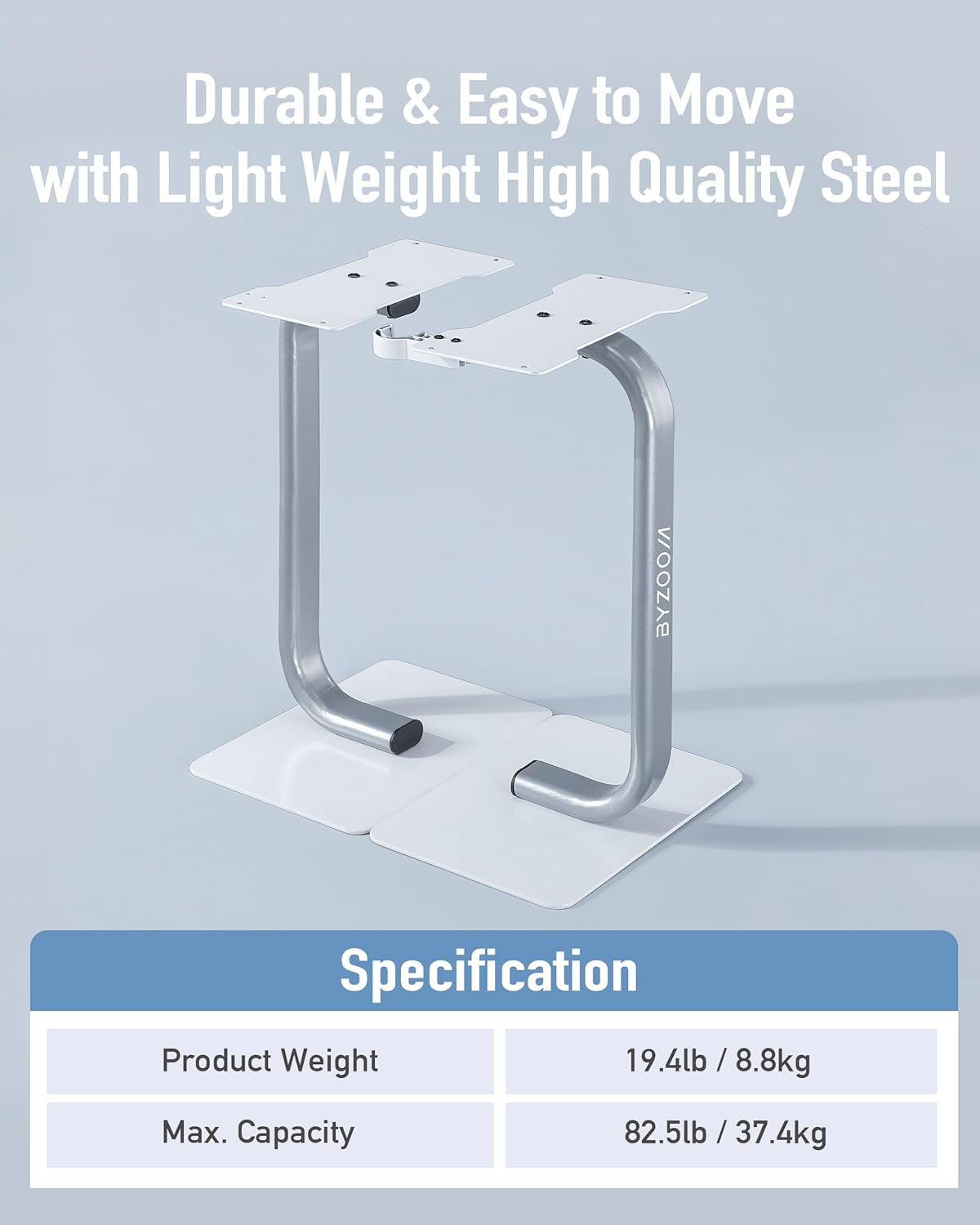 White 25lb Adjustable Dumbbell & Dumbbell Stand Set for Weight Training Fitness Exercise Body Workout