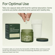 Seed DM-02 Daily Multivitamin - 100% DV Essential Vitamins and Minerals for Women & Men - Helps Fill Daily Nutrient Gaps - Immune, Bone, Hair, Skin & Nails Health - Vegan - 30 Capsules (30-Day Supply)