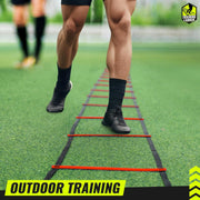 Teenitor Agility Ladder Speed Ladder Training Ladder for Soccer, Speed, Football Fitness Feet Training Carry Bag Agility Training Equipment 13 rungs, 23 feet