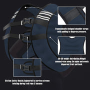 Weighted Vest Men or Women - 5/10/15/20/25/30lbs Weights with Reflective Stripe, Weighted Vest for Workout Equipment for Strength Training Running - Walking Weight Loss