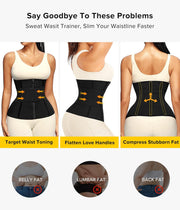 Junlan Sweat Waist Trainer for Women - Sauna Waist Trimmer for Working Out
