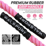 Weighted Jump Rope for Fitness – Heavy Skipping Rope for Women & Adults, Ideal for Home Gym Workouts, Strength Training, Weight Loss, and Boxing