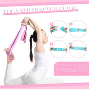 Poen Home Pilates Kit for Women Pilates Equipment Ring and Ball Set with Stretching Strap 8 Resistance Bands Non Slip Socks Gym Back Bags Exercise Equipment for Workout