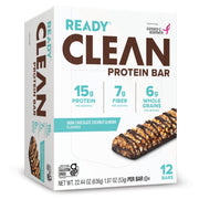 Ready® Protein Bars – High-Protein Snack with 15g Whey Protein, All-Natural Ingredients, Supports Lean Muscle and Recovery, No Artificial Sweeteners – Vanilla Swirl, 12-Pack