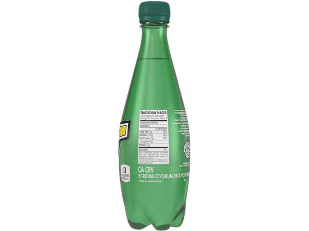 Perrier Mineral Water, .5 Liter, Portable Plastic Bottles, 24/CT, GN
