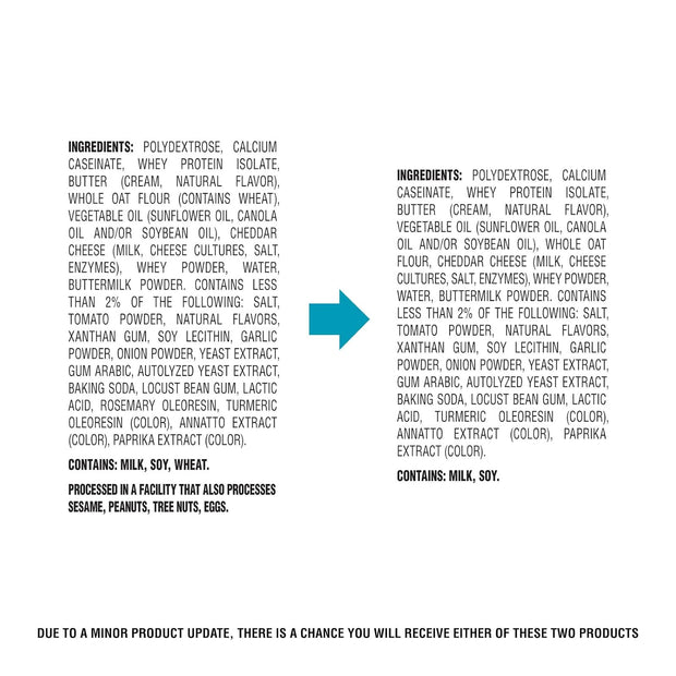 Quest Nutrition Cheese Crackers, Cheddar Blast, 10g Protein, 5g Net Carbs, 1g Sugar, Made with Real Cheese, High Protein Snack, 12 Packs (1.06 oz bags)