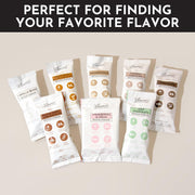 Protein Powder Made with 100% Grass Fed, Non Denatured Whey | Four Different Protein Sources from Organic Whole Food Ingredients | 12 Servings | 22g Protein (12 Servings, Sample Variety Pack)