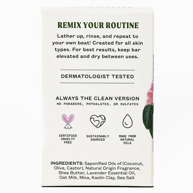 JUKEBOX Soap Sampler Gift Pack- 5 Bar Soaps- Lavender Fields Forever, Rose Hips Don't Lie, Skyy Blue Malibu, That's Limone, Born To Be Wild