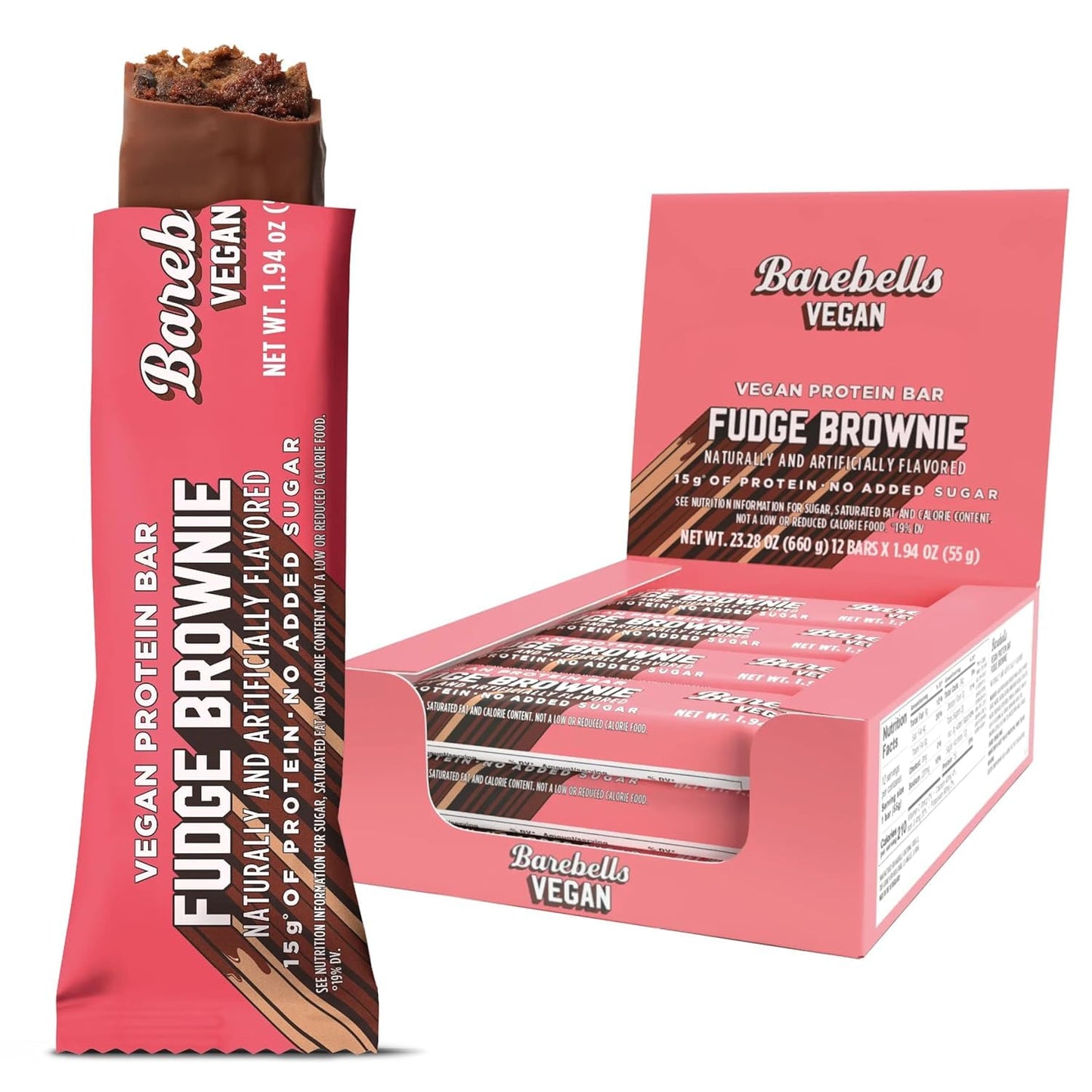 Barebells Protein Bars Variety Pack - 12 Count, 1.9oz Bars - Protein Snacks with 20g of High Protein - Chocolate Protein Bar with 1g of Total Sugars - Perfect on The Go Protein Snack & Breakfast Bars