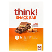 think!, High Protein Bars - Cookies and Crème, 20g Protein, 0g Sugar, No Artificial Sweeteners, Gluten Free, GMO Free, 2.1 Ounce bar