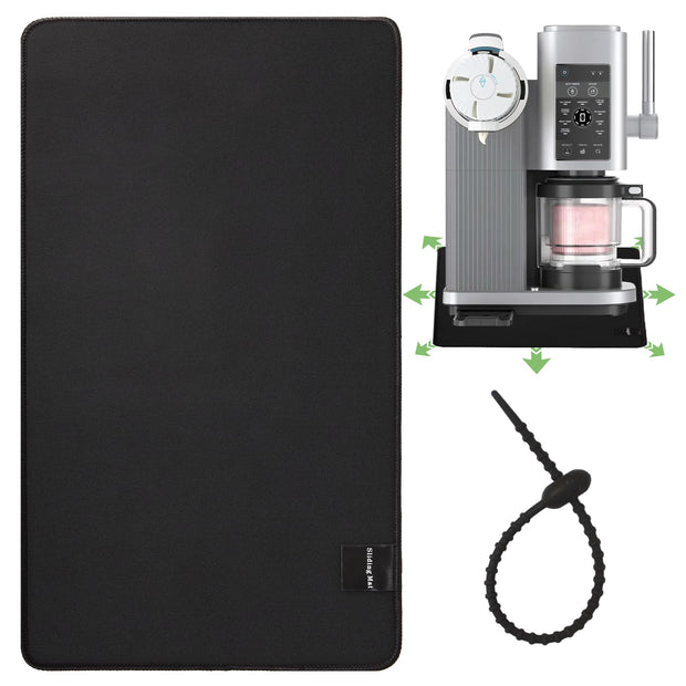 Sliding Pad for Ninja NC501 CREAMi Ice Cream Maker,Professional Ice Cream Machine Slider Mat,Ice Cream Maker Accessories,Quickly Slide the Ice Cream Makers on Table(13.78"x8.66")