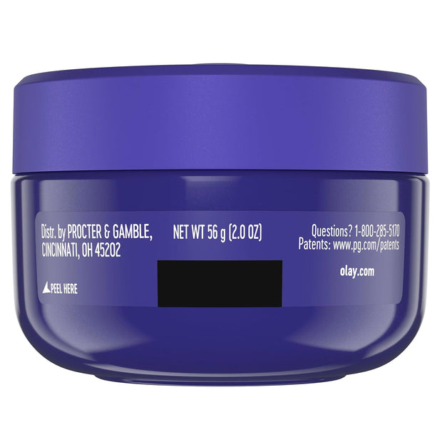 Olay Retinol Face Moisturizer, Smooth & Renew Cream for Women, Fragrance-Free - Anti-Aging, Anti-Wrinkle, Smooth Fine Lines, Tightening, Brightening - Recyclable Sustainable Eco Jar, Non-Greasy, 2 Oz