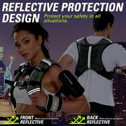Weighted Vest Woman 5 12 15 20 25 30 lb Weight Vest with Ironsand for Walking Strength Training Running Workout