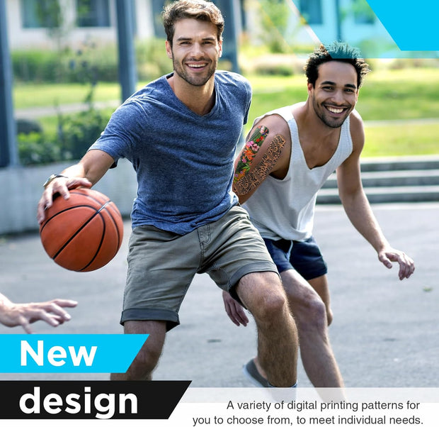 OK TAPE Hypoallergenic Digtal Printed Kinesiology Tape, Elastic Sports Athletic Tape, 2 Rolls, 2in×16.4ft Uncut Roll-DIY